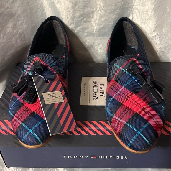 Tommy Hilfiger Plaid Loafers EURO SIZE 40 - Picture 7 of 9